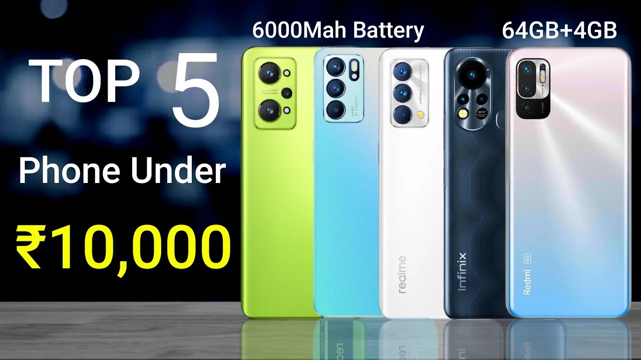 Top 3 Phone with 6000...