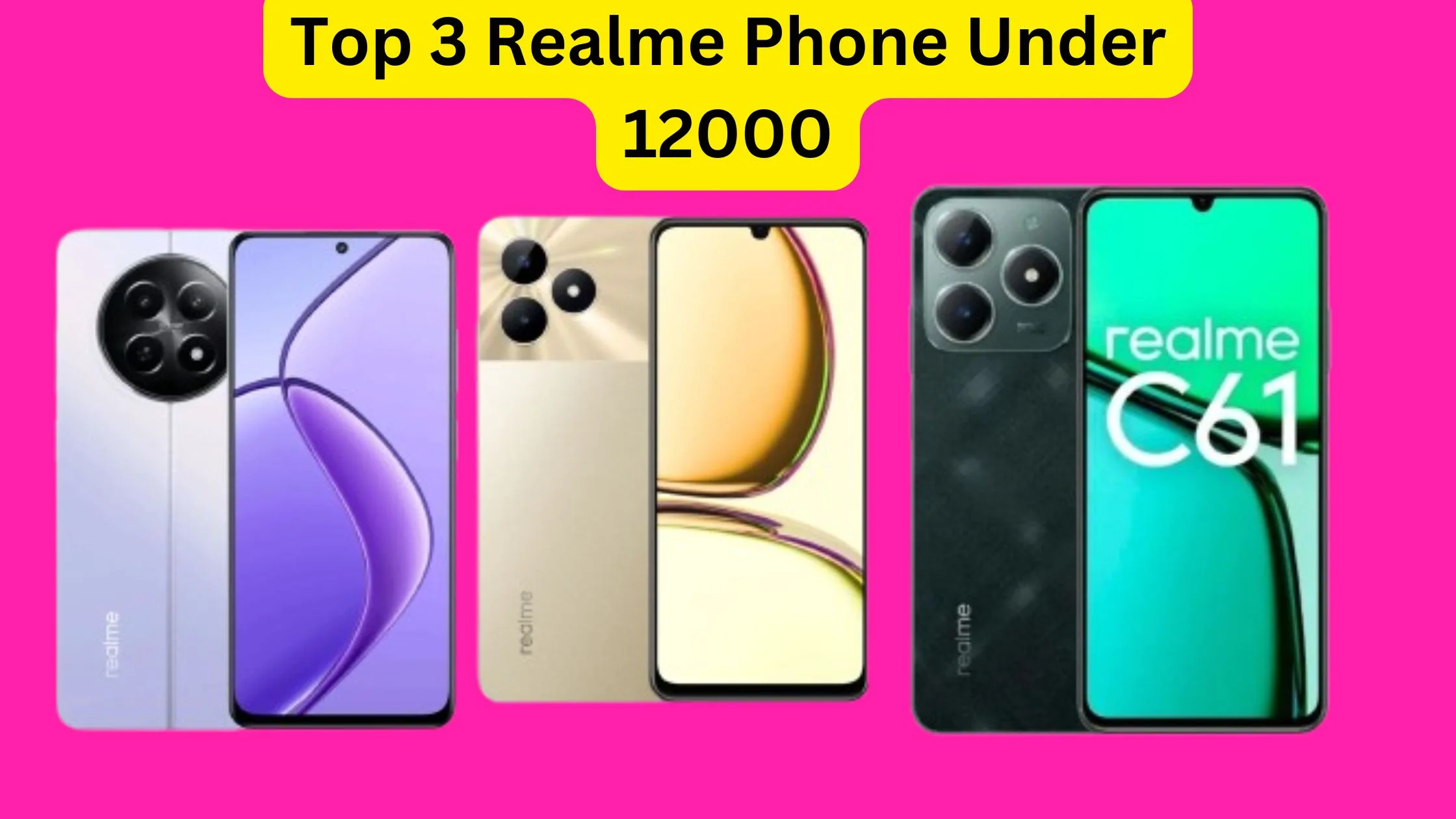 Top 3 Realme Phone Under...