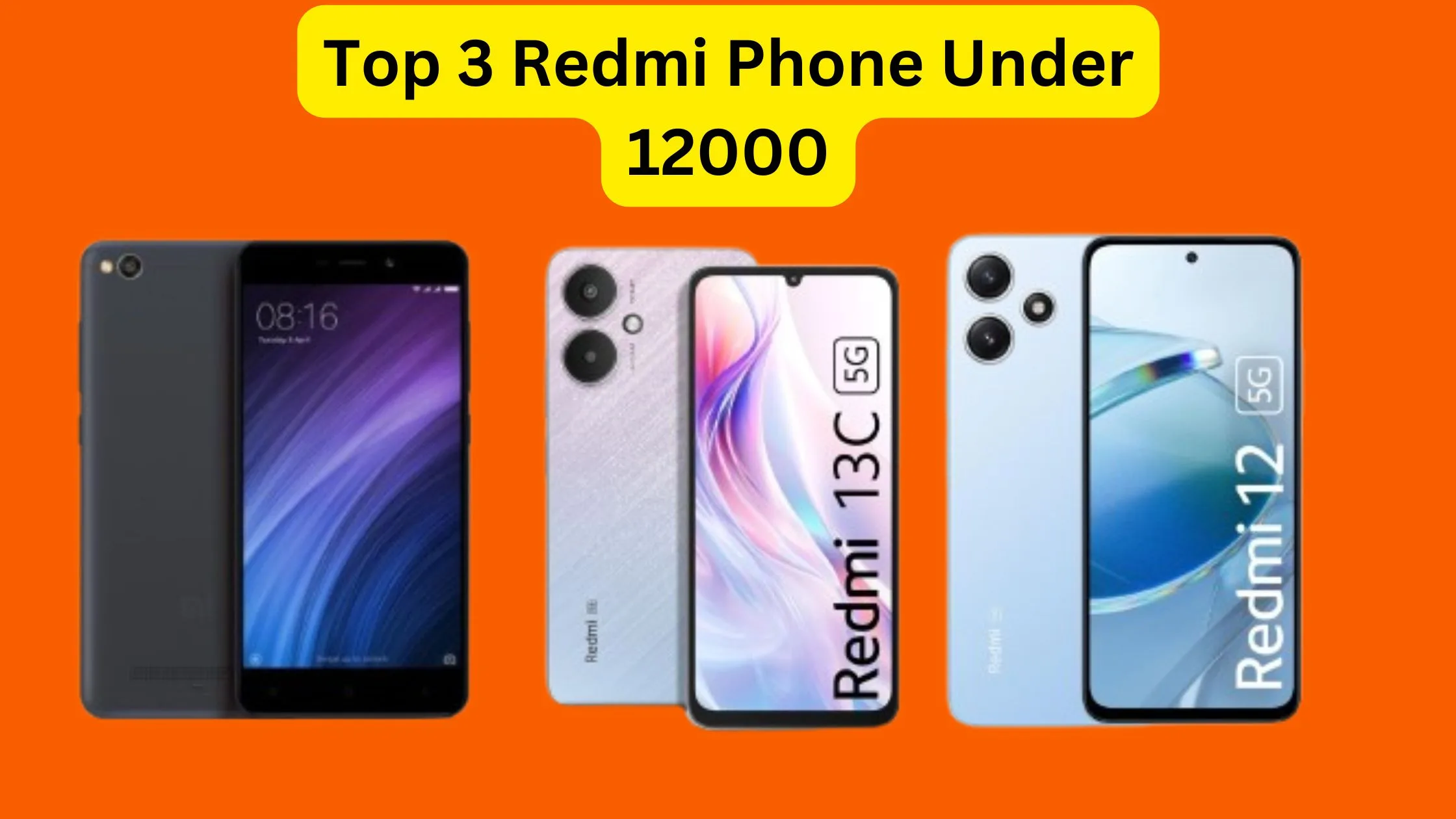 Top 3 Redmi Phone Under...