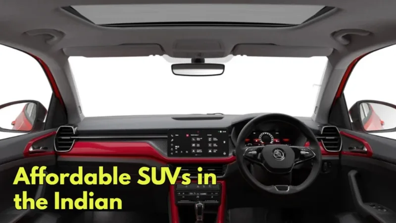 Top Affordable Suvs In The Indian