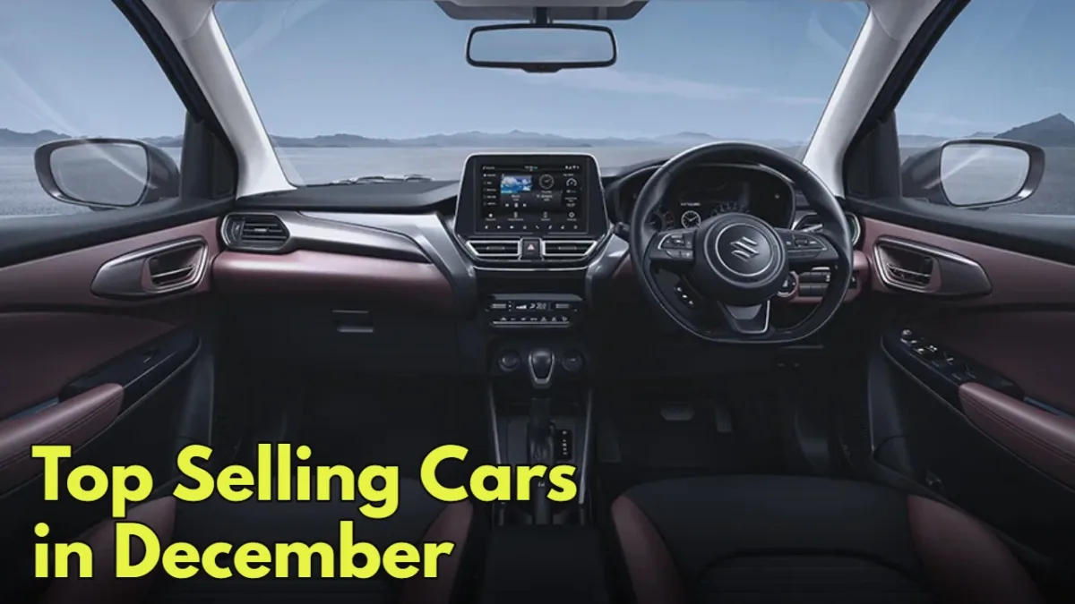 Top Selling Cars In December