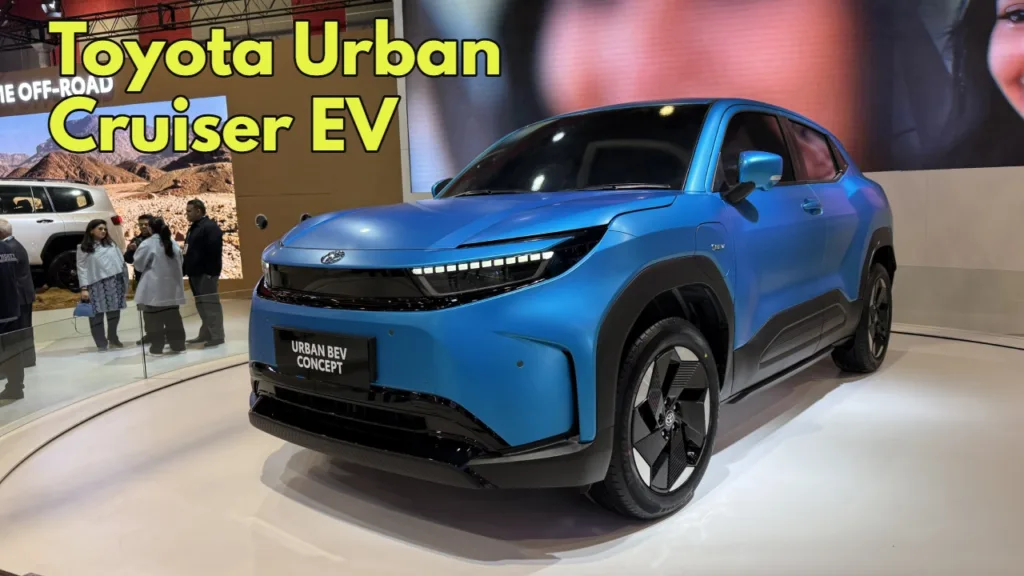 Toyota Urban Cruiser EV: Powerhouse of electric SUVs, unveiled at Auto Expo