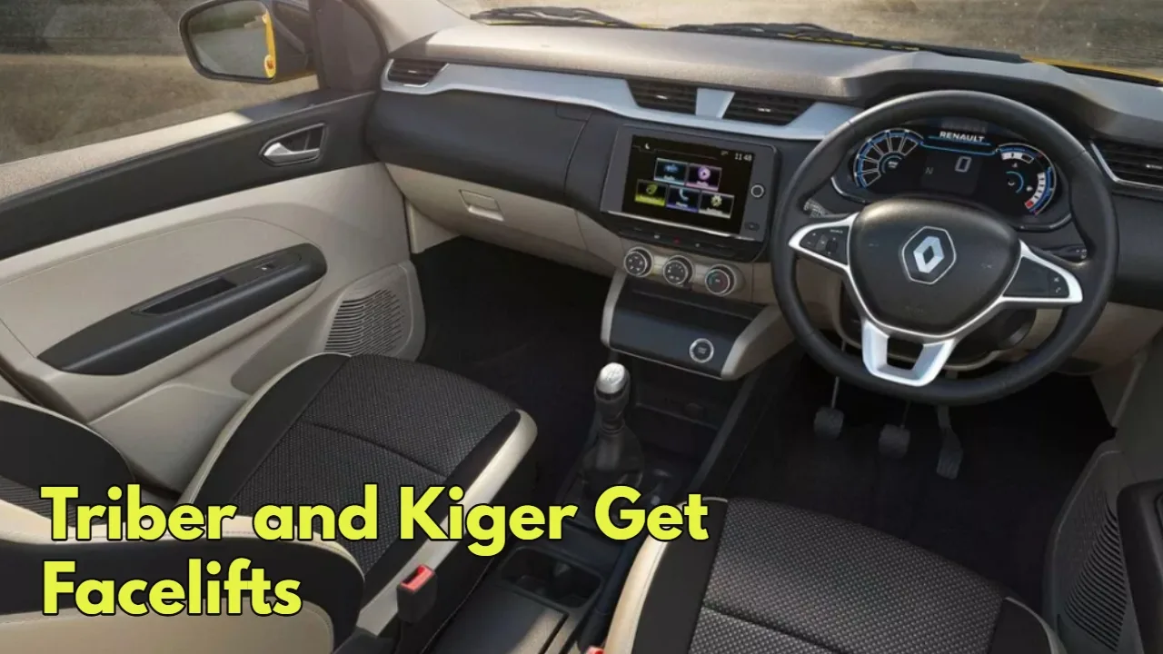 Renault Triber and Kiger Facelifts...