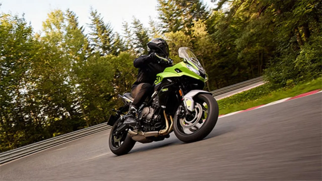 The Triumph Tiger 660 has...