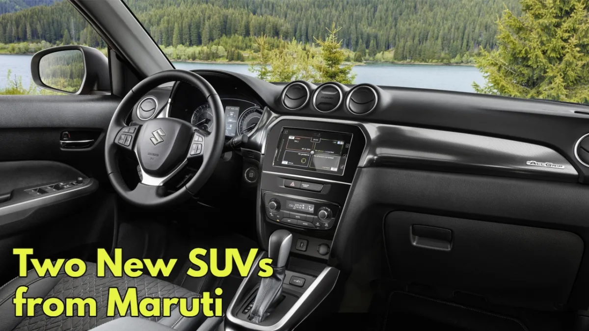 Two New Suvs From Maruti