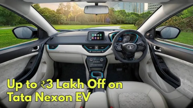 Get Up to ₹3 Lakh Off on the Tata Nexon EV: A Limited-Time Offer