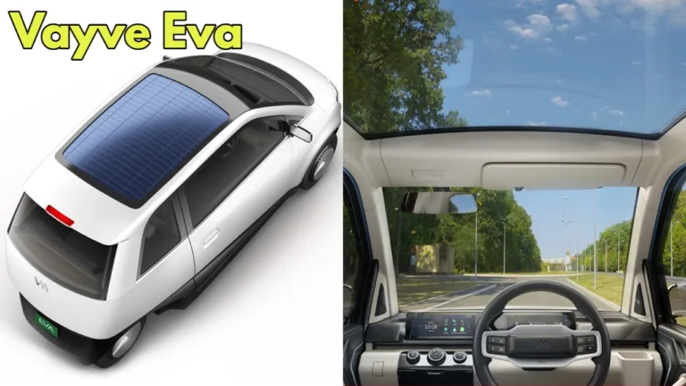Vayve Eva: India’s first solar electric car, launched at Auto Expo, starting price ₹ 3.25 lakh