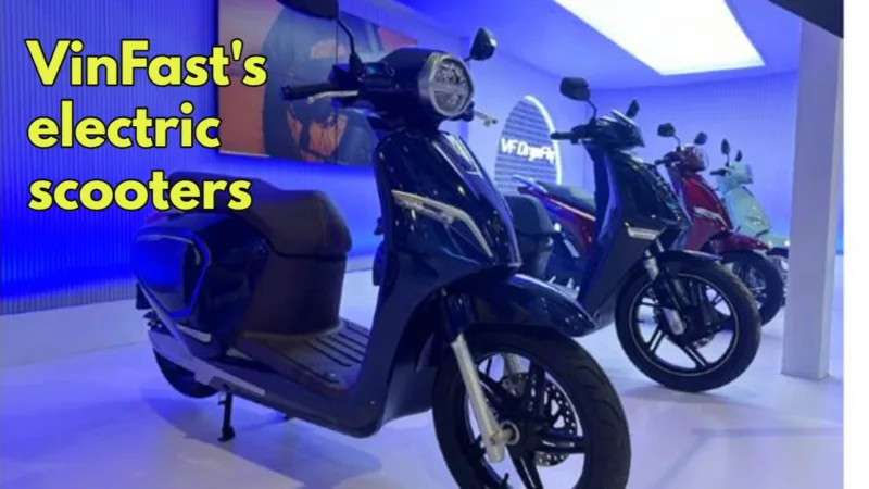 Vinfast's Electric Scooters (1)