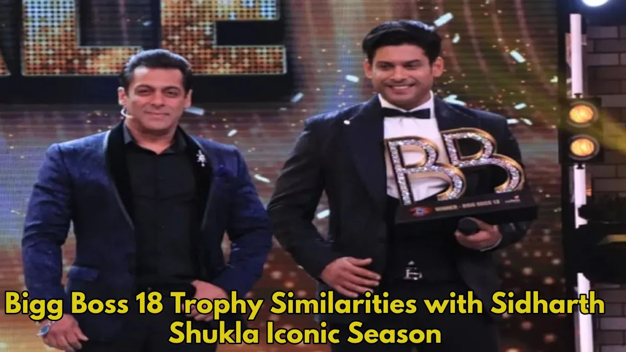 Bigg Boss 18 Trophy