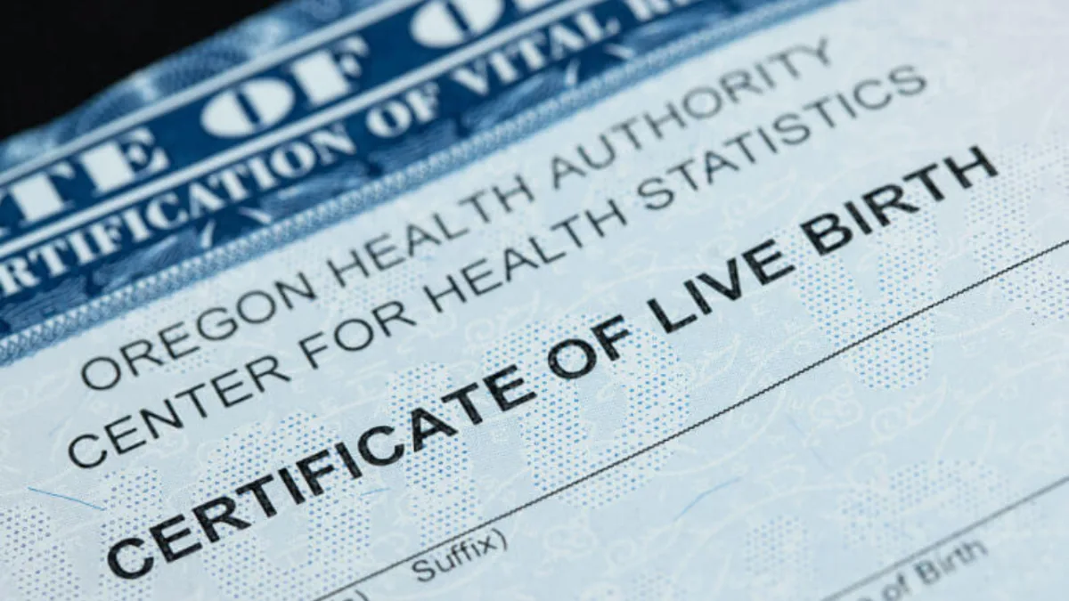 Birth Certificate