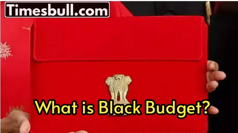 What is Black Budget? When it was presented for the first time in the country? Know the details