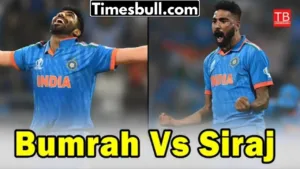 Jasprit Bumrah VS Mohammed Siraj: Comparison after 44 ODIs
