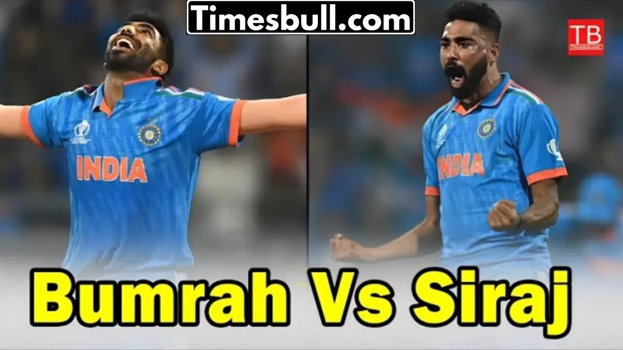 Jasprit Bumrah VS Mohammed Siraj:...