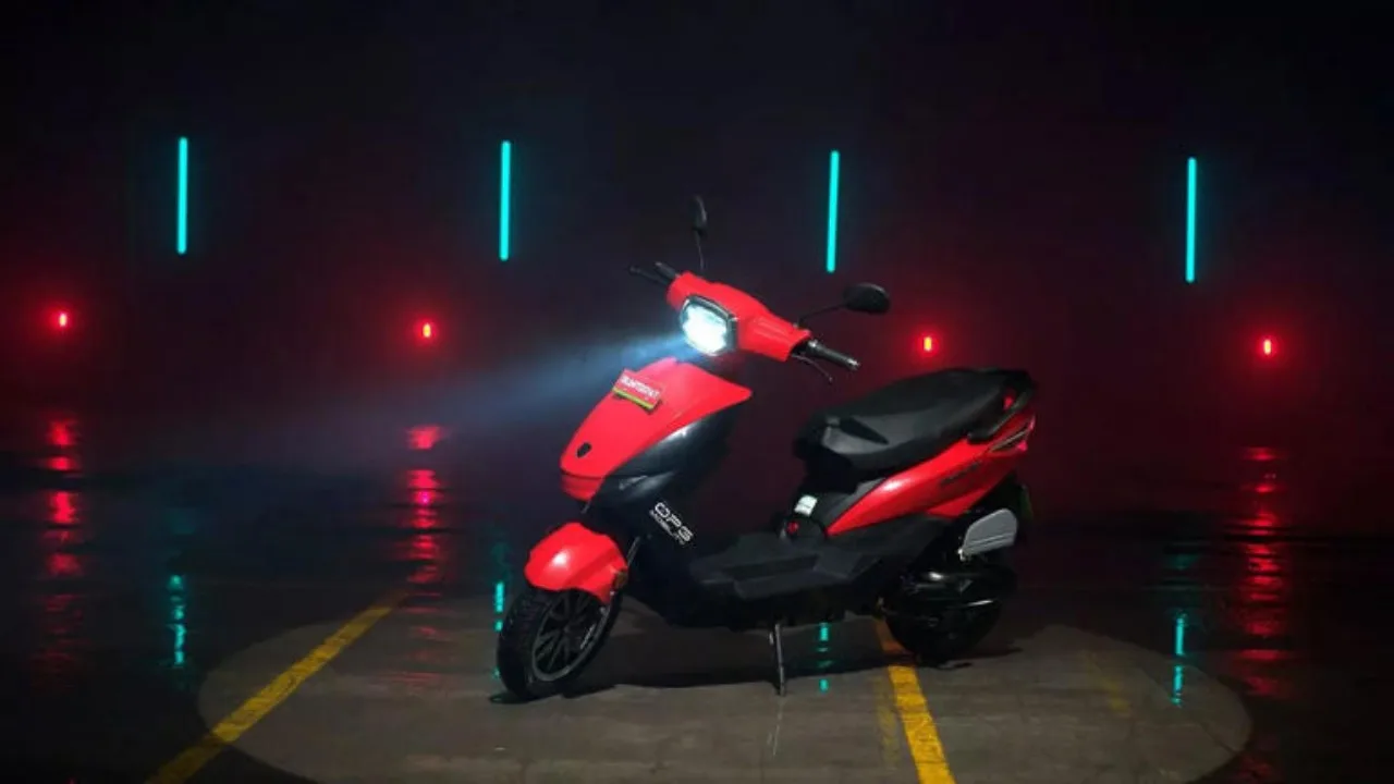 This new electric scooter