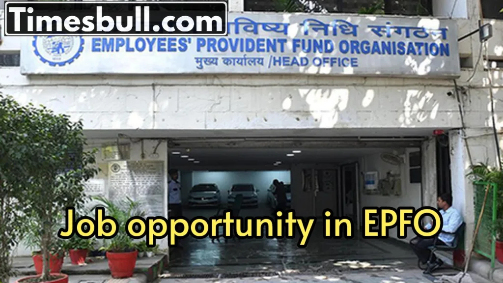 Epfo Job