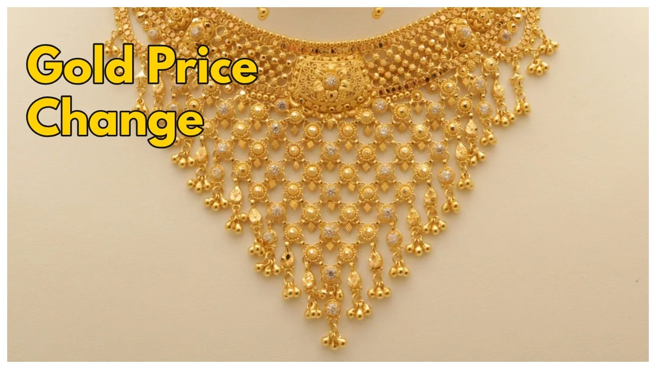 Today Gold Price Change