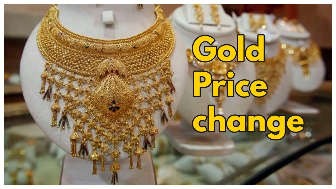 Gold Price change –