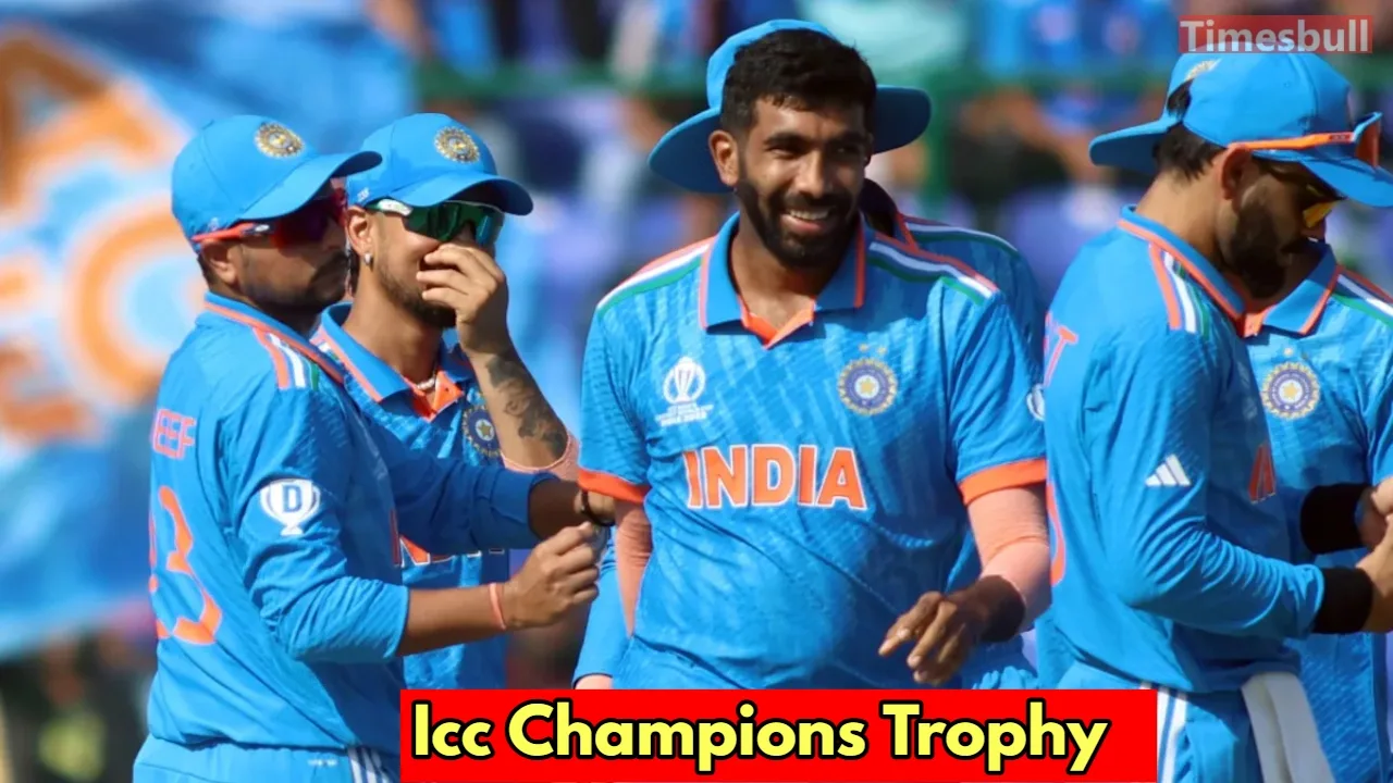 ICC चैंपियंस ट्रॉफी के लिए...