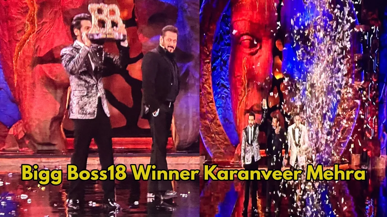 Karanvir Mehra Wins Bigg Boss...