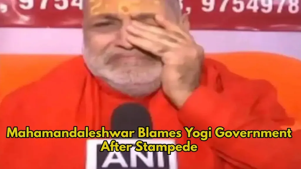 Mahamandaleshwar Breaks Down Over Tragic Stampede at Kumbh Mela, Blames Why Didn’t Yogi Government Involve the Army?