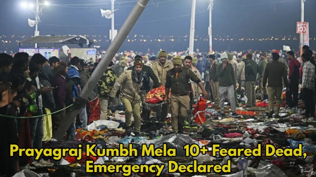 Mauni Amavasya Mahakumbh Big Update: Tragedy at MahaKumbh Deadly Stampede in Prayagraj, Over 10 Feared Dead, Amrit Snan Suspended!