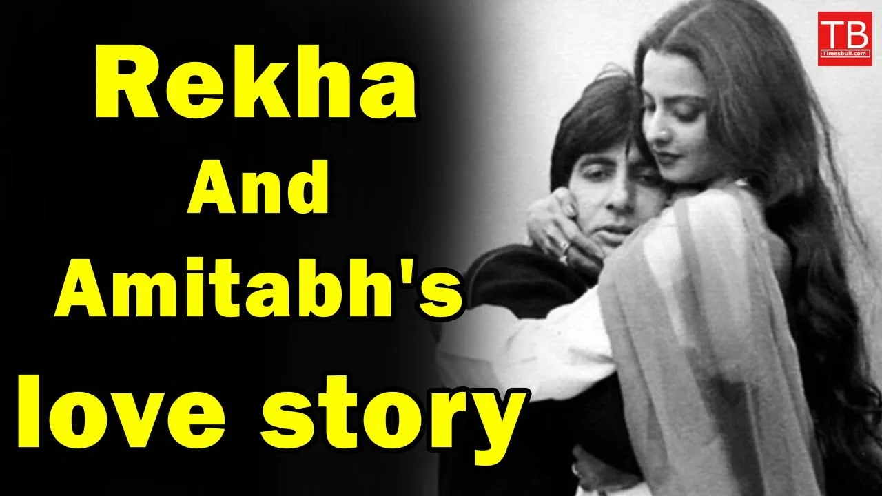Rekha and Amitabh Bachchan