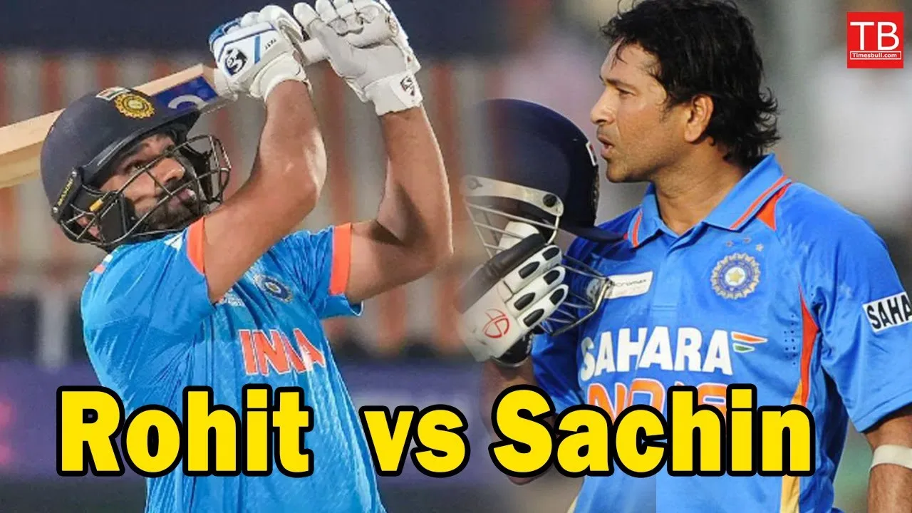 Rohit Sharma vs Sachin