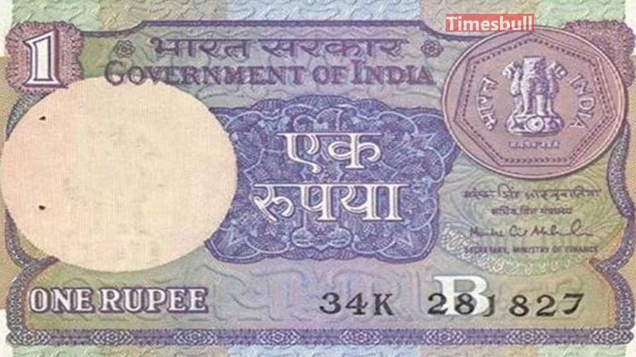 THIS old Rs 1 note...