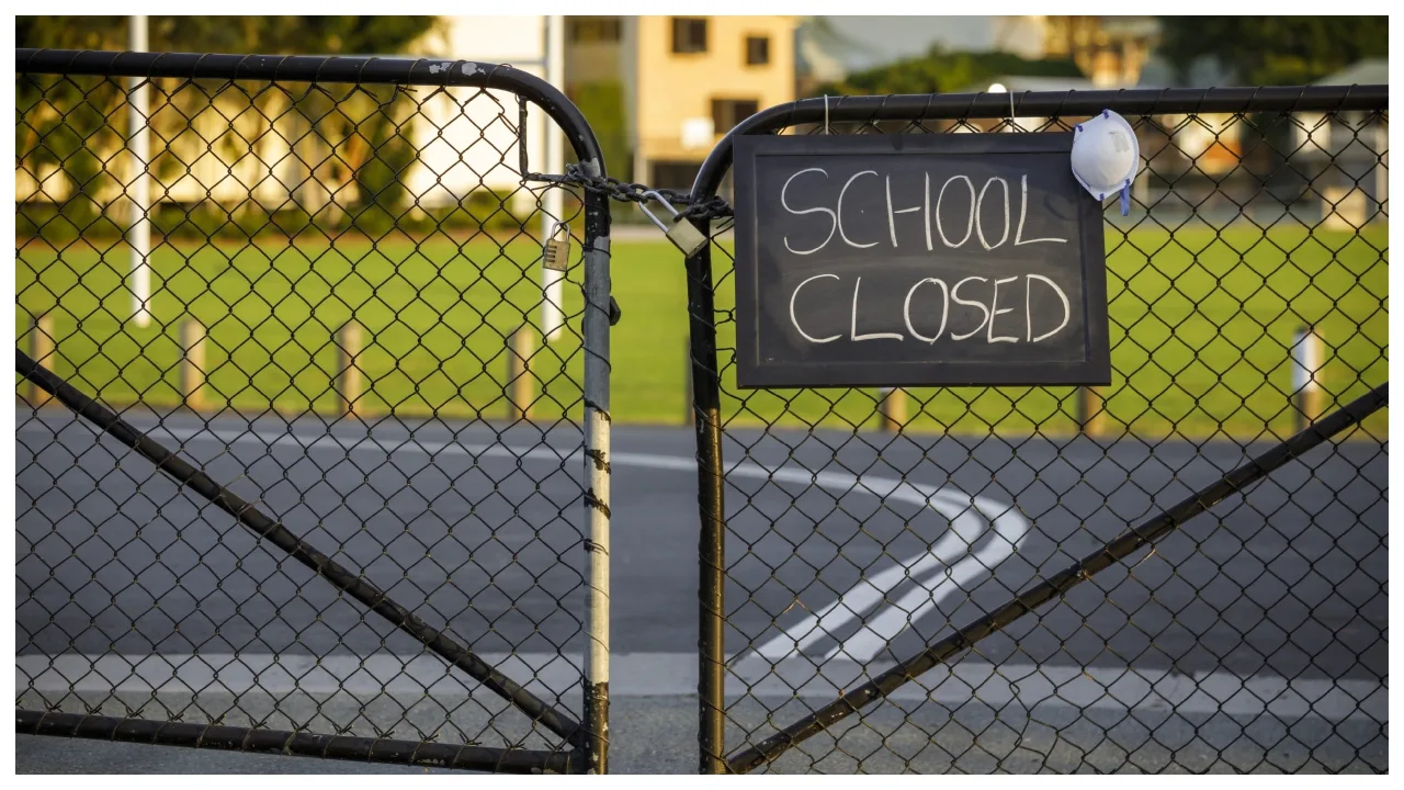 School closed in these states...