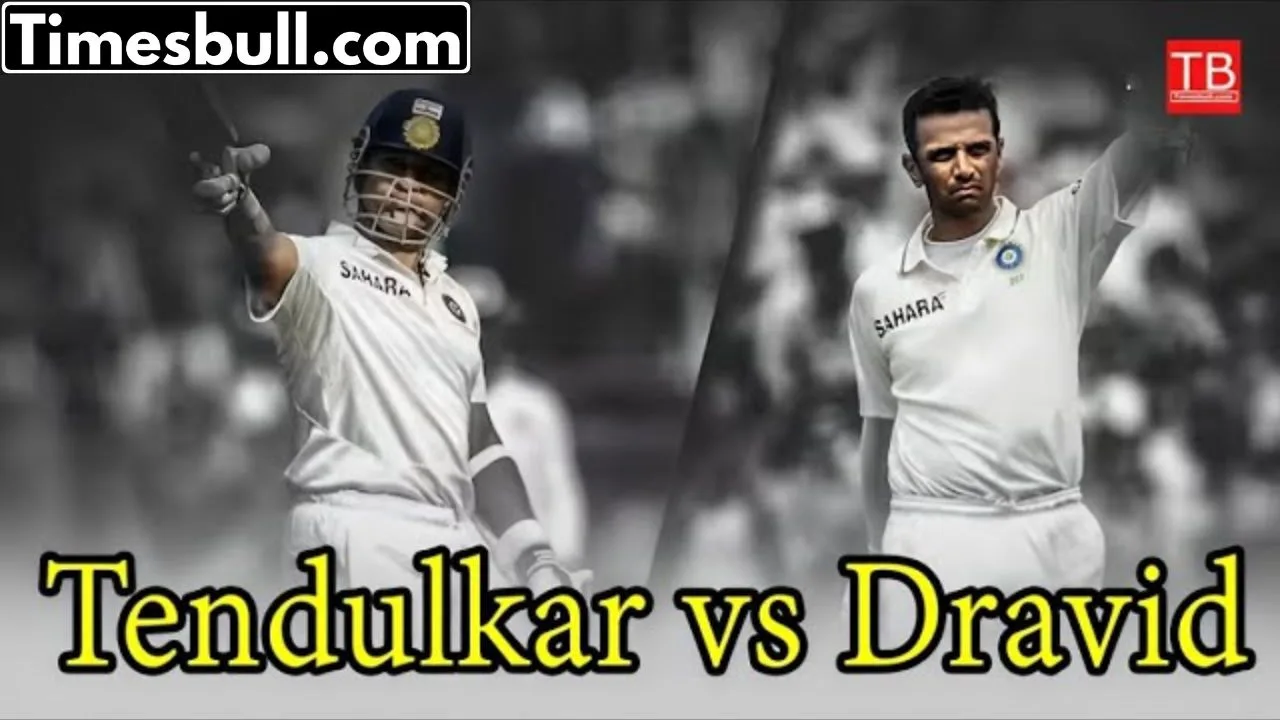 Sachin Tendulkar vs Rahul Dravid:...