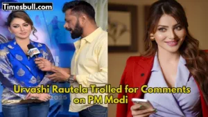 Urvashi Rautela Sparks Controversy Again by Mentioning PM Modi and Shah Rukh Khan
