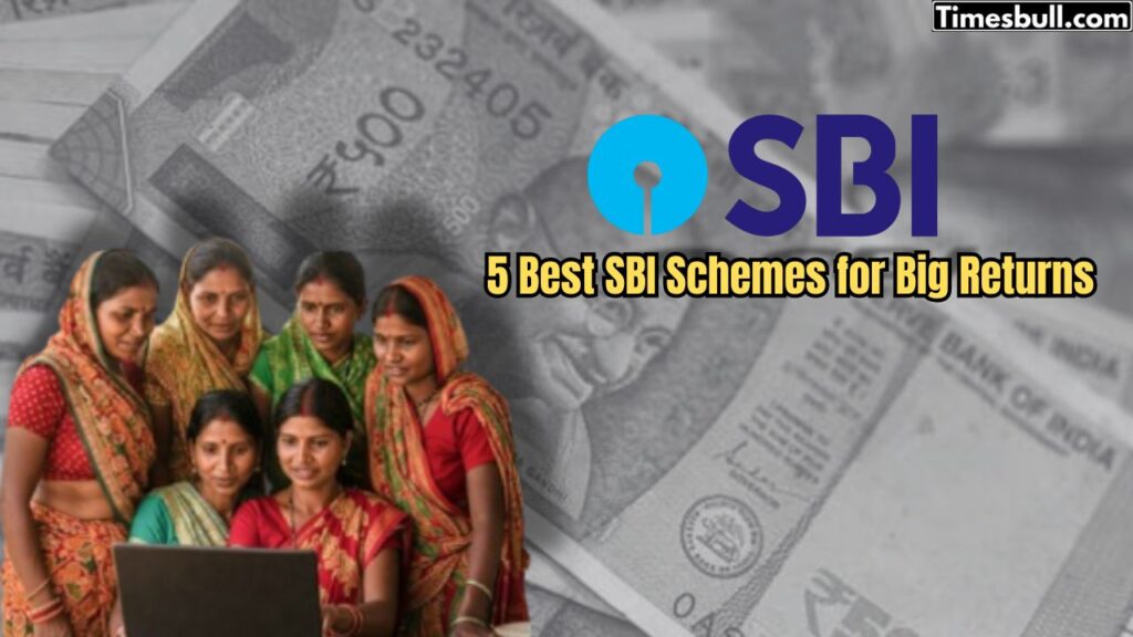 Want to Double Your Money in 3 Years? Invest in These 5 SBI Schemes for Big Returns