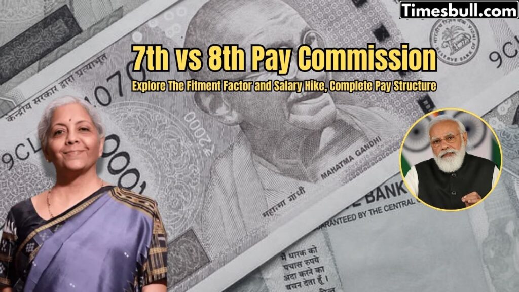 7th vs 8th Pay Commission Calculator: Find Fitment Factor and Salary Hike, See Complete Pay Structure