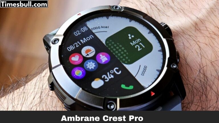 Ambrane Crest Pro: India Price, Features, & Battery Life – Best Budget Calling Smartwatch?