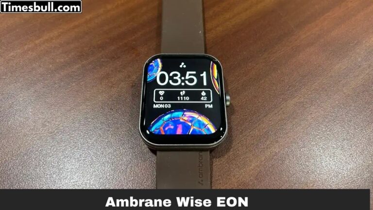 Ambrane Wise EON Arrives in India: Budget Smartwatch with Advanced Features – Check Price!