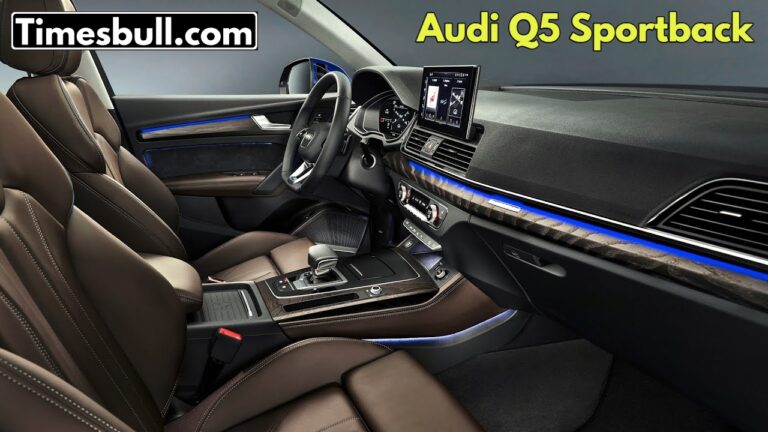 Audi Q5 Sportback: A unique blend of stunning design, powerful engine, and high-tech features