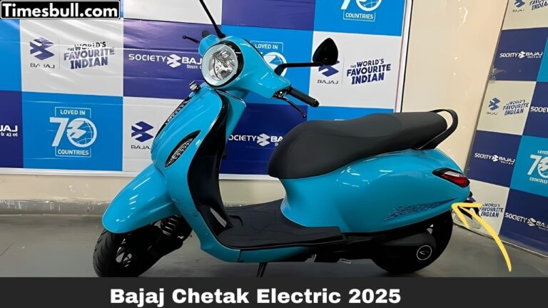 Bajaj Chetak Electric 2025: Affordable & Feature-Rich Electric Bike with Tremendous Range!