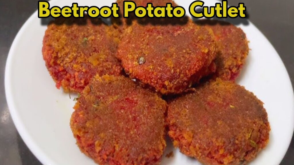 Easy Beetroot Potato Cutlet Recipe- A Nutritious Snack for Kids