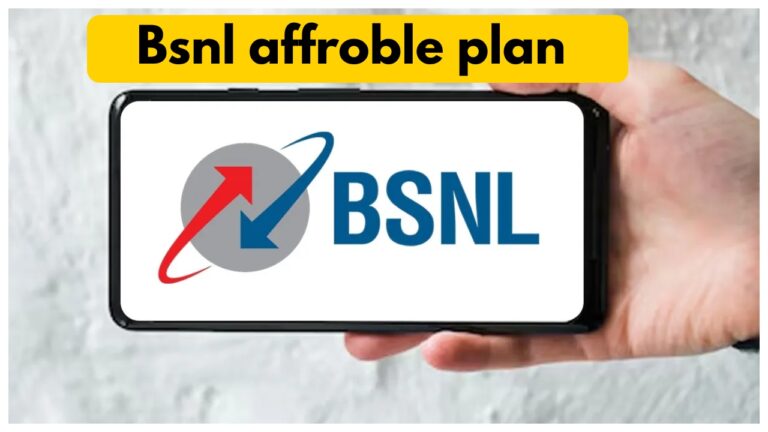 Bsnl affroble plan – Get 90 Days Vailidity, Unlimited Calling & More only at Rs 439