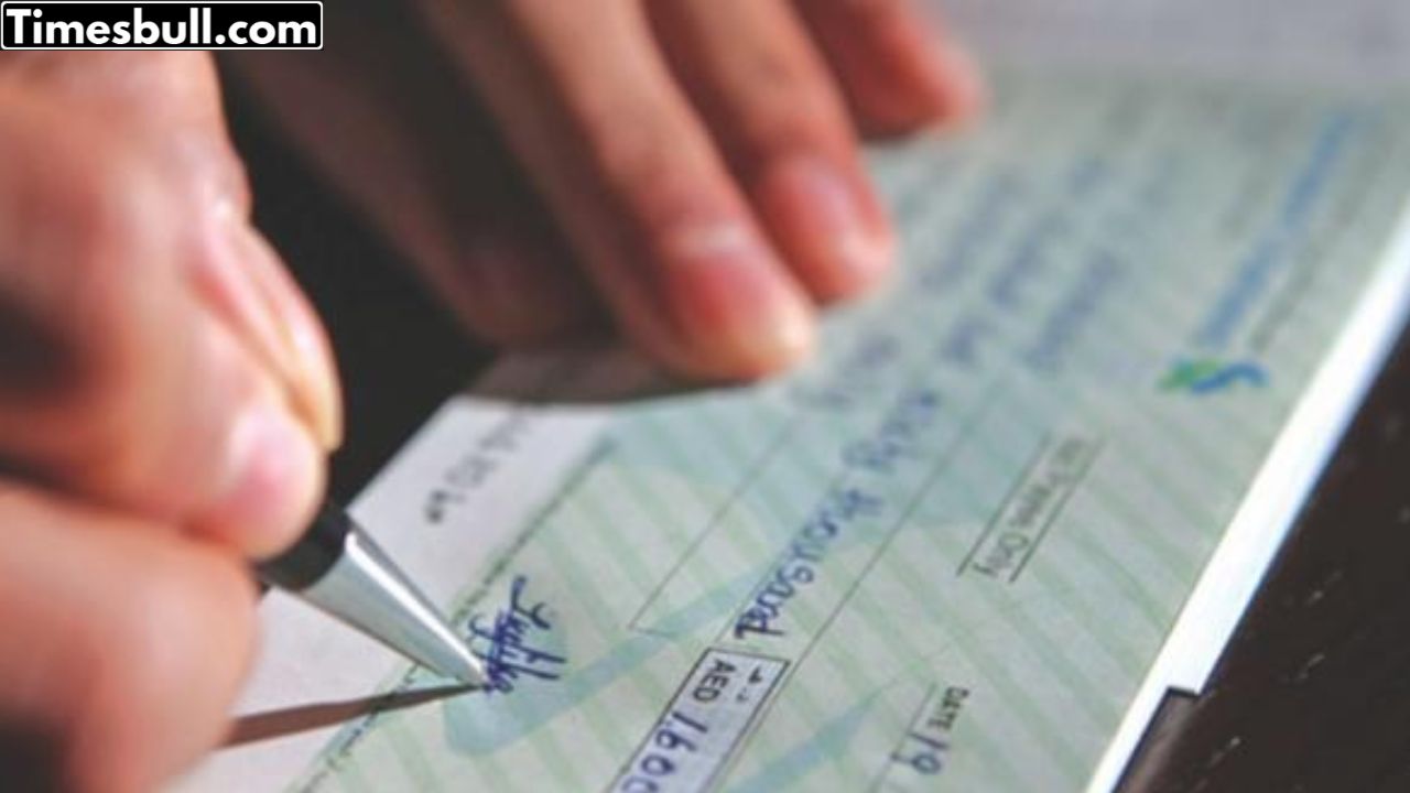 Bank Cheque Update- Cheque