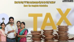 Complete Calculation for Income Tax