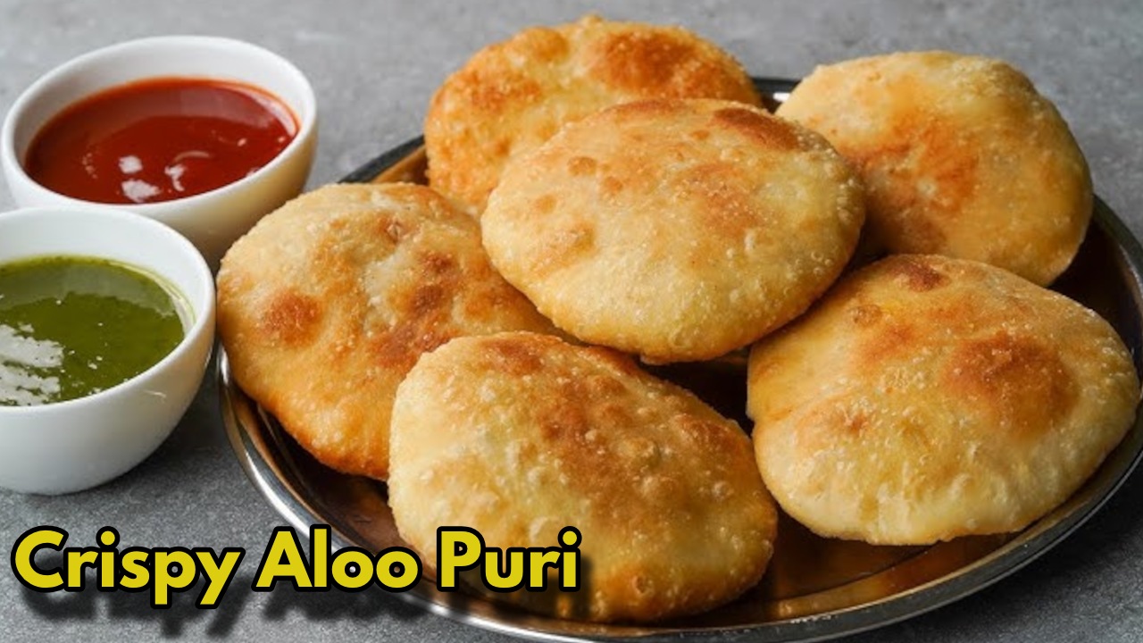 Homemade Crispy Aloo Puri-The
