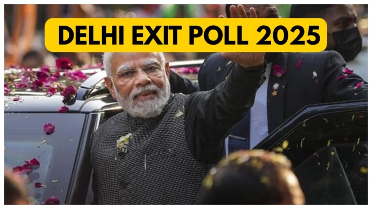 DELHI EXIT POLL 2025 – Will BJP comeback in Delhi after 27 years?
