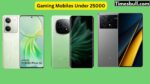 Gaming Mobiles Under 25000