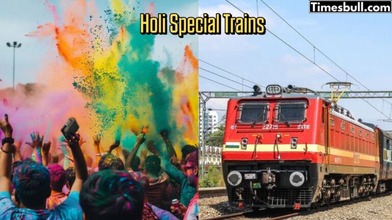 Railways to Operate 28 Holi Special Trains: Booking Starts Today, Check Routes and More Details