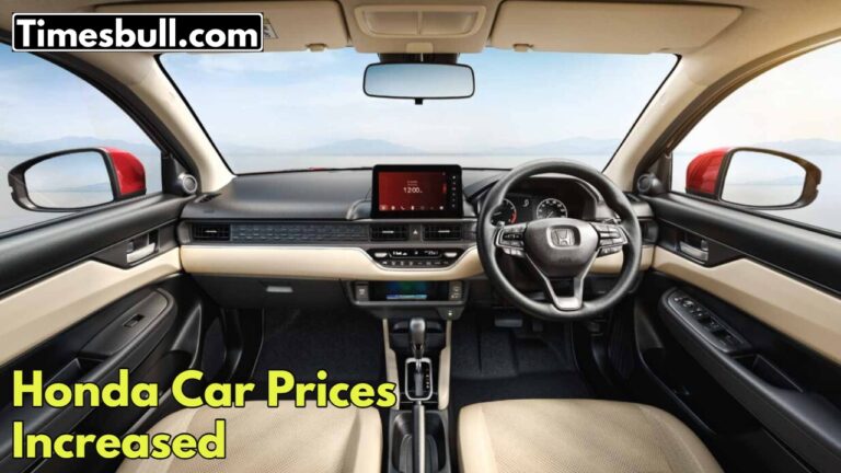 Honda Car Prices Increased: Elevate, City, and Amaze Get More Expensive