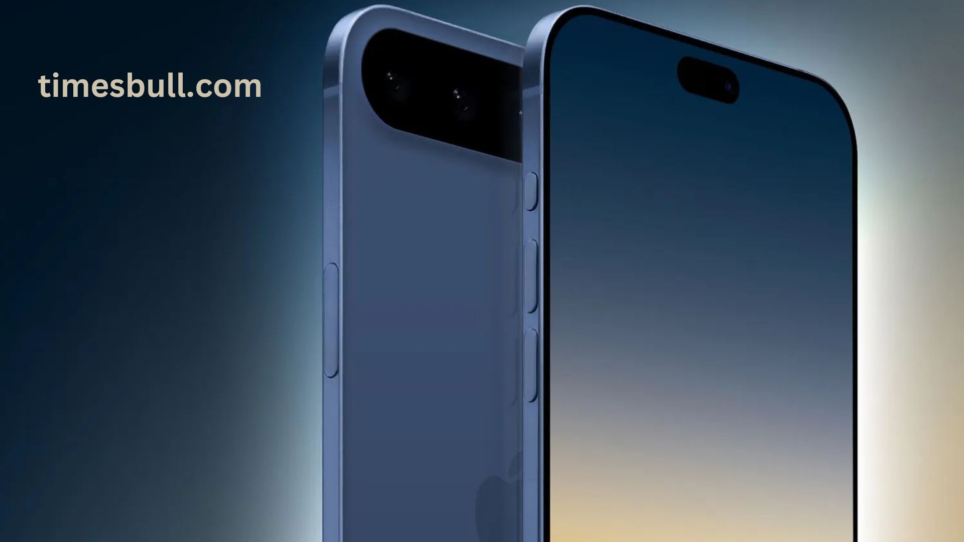 Reminds me of the Google Pixel's design.