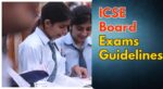 ICSE Board Exams Guidelines