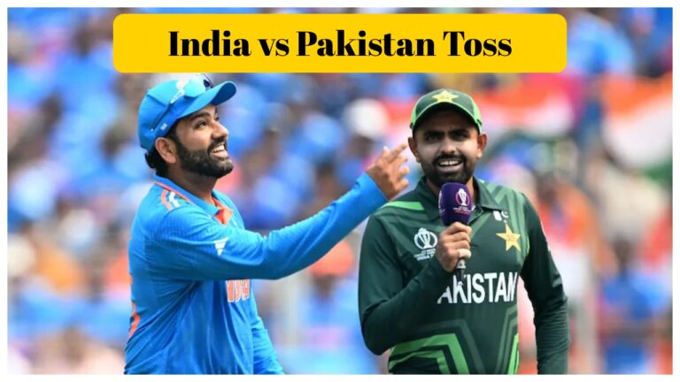 India vs Pakistan – who won the toss today? Live at 2:30 PM