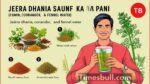 Jeera Dhania Saunf Ka Pani Peene Ke Fayde
